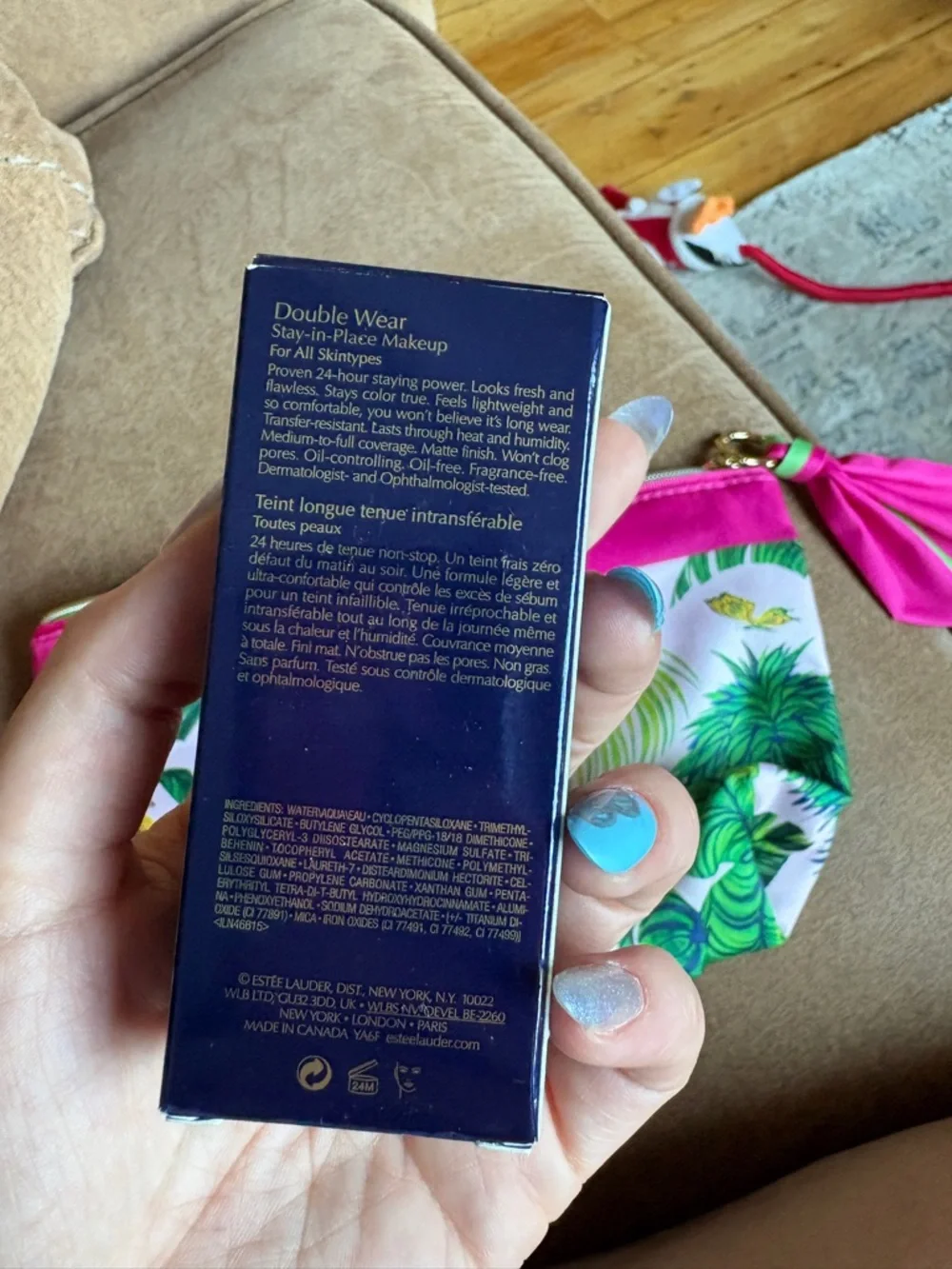 New Estée Lauder Double Wear Makeup 3C2 Pebble - Picture 3 of 7
